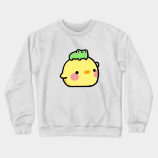 Duck and frog Crewneck Sweatshirt